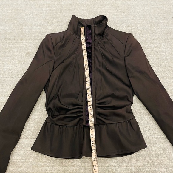 ⚡️SOLD⚡️Tom Ford for Gucci Runway Velvet Trim Blazer - Picture 13 of 15